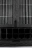 Kast \'Travis\' - Zwart/Eiken
