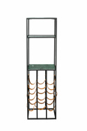 Keukenplank \'Mil\' - Marmer/Leder