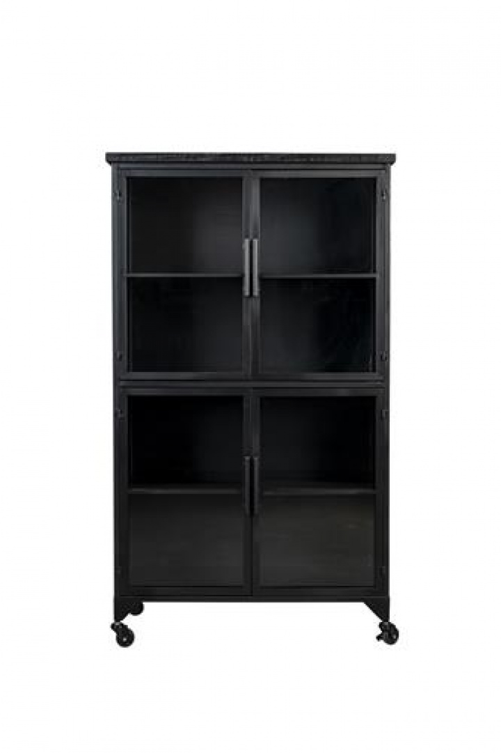 Kast \'Ferre\' L - Zwart in de groep Meubels / Planken & opslag / Kasten en dressoirs bij Reforma (4100063)
