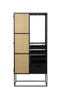Wijnrek \'Guuji High\' - Zwart