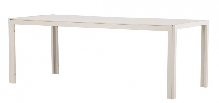 Tuin tafel \'Noto\' 205x90cm - Beige in de groep Meubels / Tuinmeubelen / Tuin tafel bij Reforma (4143-222)