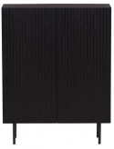 Kast \'Björkön\' 80x103 - Zwart