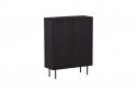 Kast \'Björkön\' 80x103 - Zwart
