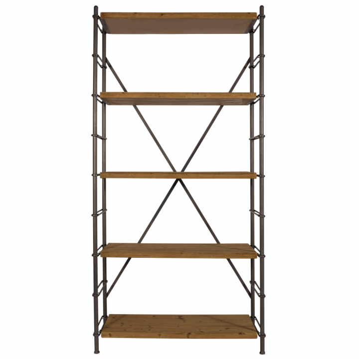 Boekenkast \'Iron\' - IJzer in de groep Meubels / Planken & opslag / Boekenkasten bij Reforma (4200001)
