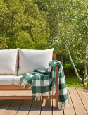 Plaid \'Phoebe\' 130x170cm - Groen