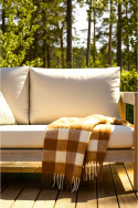 Plaid \'Phoebe\' 130x170cm - Geel
