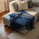 Geruite \'Samantha\' 130x170cm - Blauw