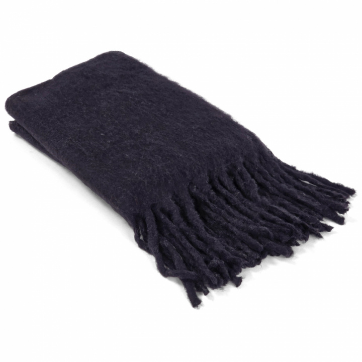 Geruite \'Samantha\' 130x170cm - Zwart in de groep Inrichting / Textiel / Plaids & dekens bij Reforma (4224615677044)