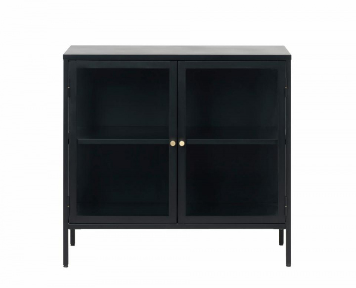 Dressoir \'Hagavik\' 3 secties - Zwart/Messing in de groep Meubels / Tafels / Bijzettafels bij Reforma (42260600)