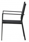 Eetstoel \'Charlotte\' - Zwart