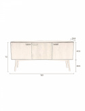Dressoir \'Juju\' Hoog - Notenhout
