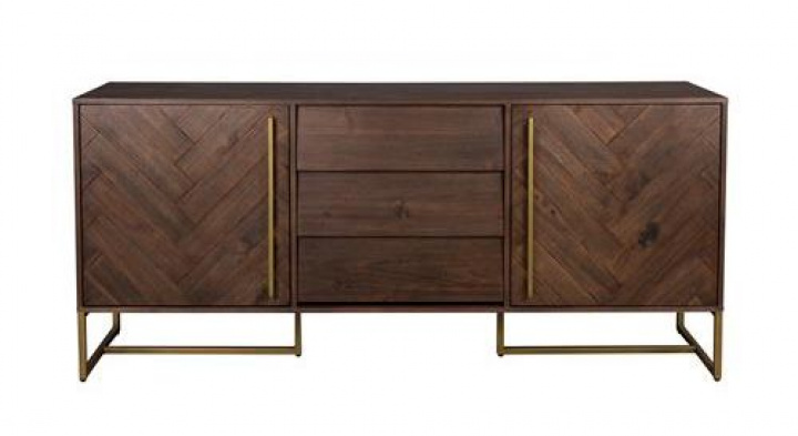 Bijzettafel \'Class\' hoog - Bruin in de groep Meubels / Planken & opslag / Sideboards bij Reforma (4300018)