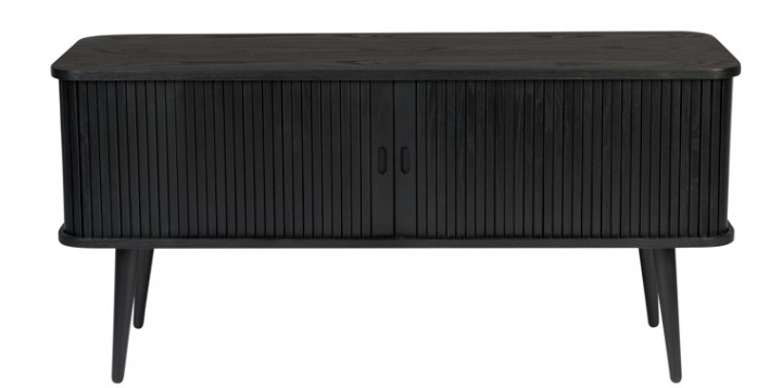 Tv-meubel \'Barbier\' - Zwart in de groep Meubels / Planken & opslag / TV-Meubels bij Reforma (4300022)