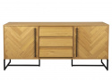 Bijzettafel \'Class\' hoog - Eik