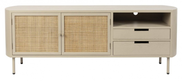 Bijzettafel \'Amaya\' - Beige in de groep Meubels / Planken & opslag / Sideboards bij Reforma (4300039)
