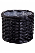 Mand \'Bogor Black\' 4-pack - Zwart