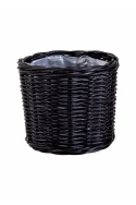 Mand \'Bogor Black\' 4-pack - Zwart