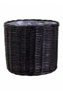 Mand \'Bogor Black\' 4-pack - Zwart