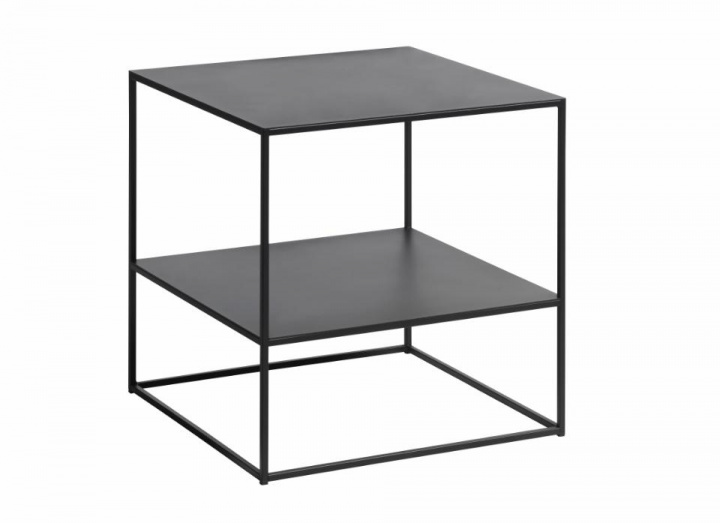 Salontafel \'Norraby\' 50x50cm - Zwart in de groep Meubels / Tafels / Salontafels bij Reforma (44520600)