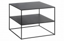 Salontafel \'Norraby\' 65x65cm - Zwart