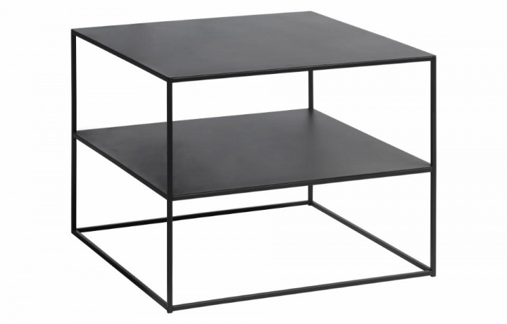Salontafel \'Norraby\' 65x65cm - Zwart in de groep Meubels / Tafels / Salontafels bij Reforma (44530600)