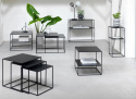 Salontafel \'Norraby\' 2 delen - Zwart
