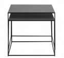 Salontafel \'Norraby\' 2 delen - Zwart