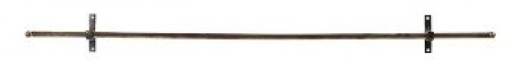 Stang met console \'Stanley\' L - Zwart/Grijs in de groep Meubels / Planken & opslag bij Reforma (446-272-60)