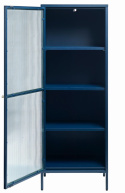 Vitrinekast \'Dalhem\' - Blauw