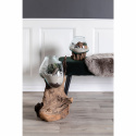 Decoratie \'Waterdrop\' 50cm - Hout/Glas