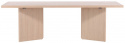 Eettafel \'Bakkafrost\' 240x100cm - Witgepigmenteerde eik