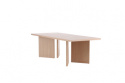 Eettafel \'Bakkafrost\' 240x100cm - Witgepigmenteerde eik