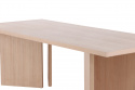 Eettafel \'Bakkafrost\' 240x100cm - Witgepigmenteerde eik