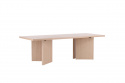 Eettafel \'Bakkafrost\' 240x100cm - Witgepigmenteerde eik