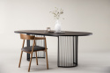 Eettafel \'Hindås\' 110x220cm - Zwart