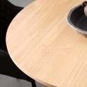 Ronde eettafel \'Yxlan\' 120cm - Eik