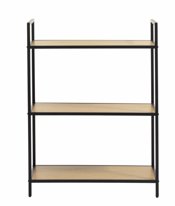 Boekenkast \'Nybro\' 88cm - Natuurlijk in de groep Meubels / Planken & opslag / Boekenkasten bij Reforma (46850000)