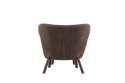 Fauteuil \'Delsbo\' - Bruin