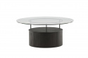 Salontafel \'Beisfjord\' Rond 90cm - Zwart