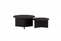 Salontafel \'Smögen\' Rond 85cm - Zwart
