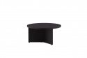 Salontafel \'Smögen\' Rond 85cm - Zwart