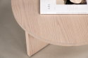 Salontafel \'Smögen\' Rond 85cm - Natuurlijk