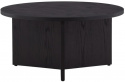 Salontafel \'Smögen\' Rond 65cm - Zwart