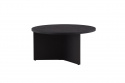 Salontafel \'Smögen\' Rond 65cm - Zwart