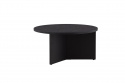 Salontafel \'Smögen\' Rond 65cm - Zwart