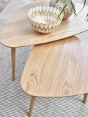 Salontafel \'Riccione\' 2 delen - Natuurlijk