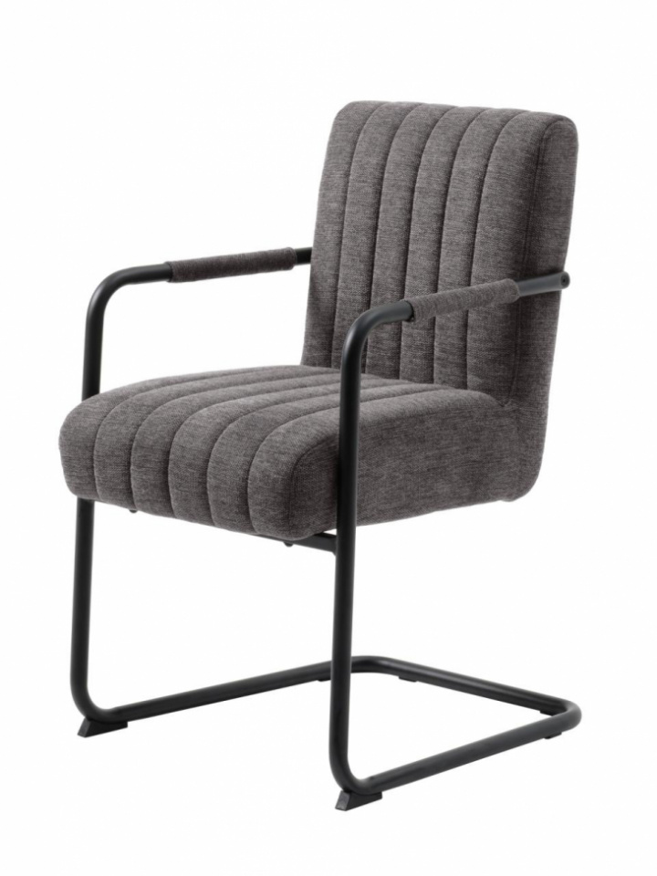 Fauteuil \'Riomaggiore\' - Donkergrijs in de groep Meubels / Zitmeubels / Stoelen bij Reforma (49490001)