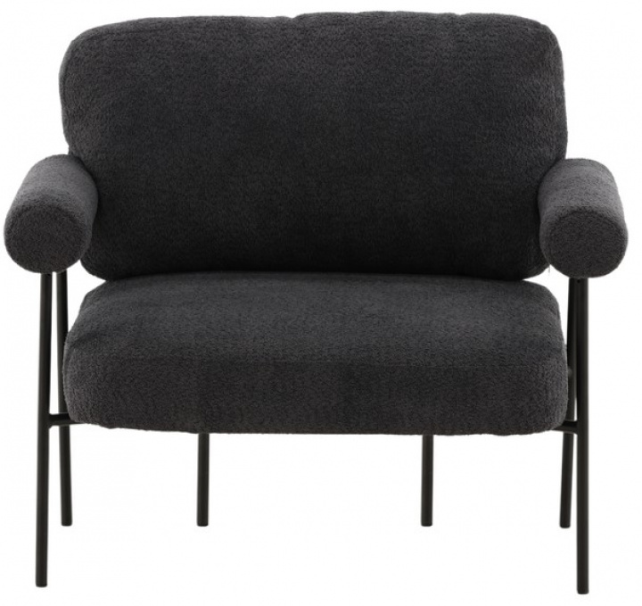 Fauteuil \'Åsele\' - Zwart in de groep Meubels / Zitmeubels / Fauteuils bij Reforma (50000-020)