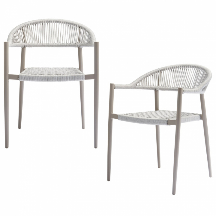 Stoel \'Yellow\' - Grijs in de groep Meubels / Tuinmeubelen / Tuin stoelen bij Reforma (500033-L-2)