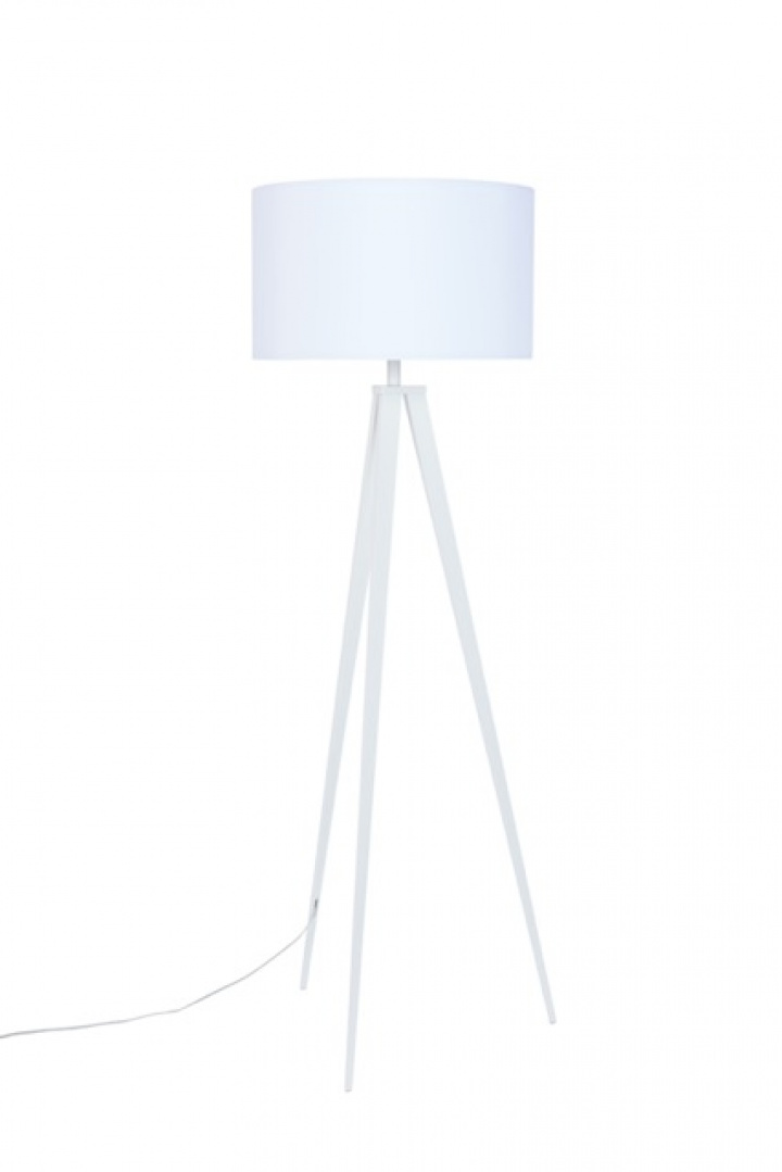 Vloerlamp \'Tripod\' 50x50 - Wit in de groep Verlichting / Lampen / Vloerlampen bij Reforma (5000802)